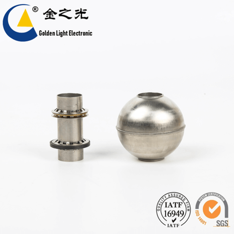 Interruttore galleggiante/Sensore livello carburante/Galleggiante a sfera cava in acciaio inossidabile 304 Sfera galleggiante magnetica in acciaio inossidabile